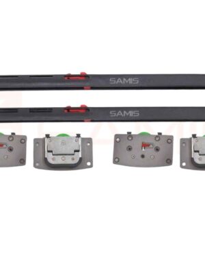 Shock absorbing wardrobe wheels