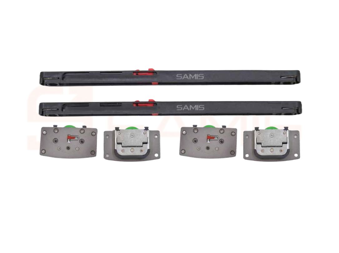 Shock absorbing wardrobe wheels