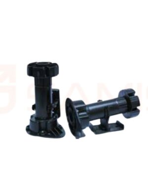 Black plastic kitchen cabinet legs