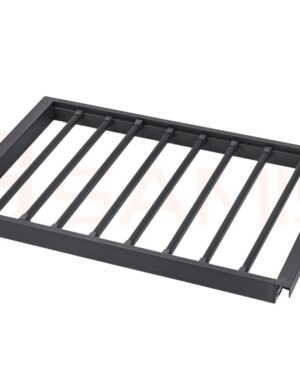 Shock absorbing trouser rack