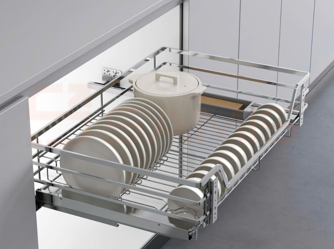 Flat slat pot and dish rack - Image 2